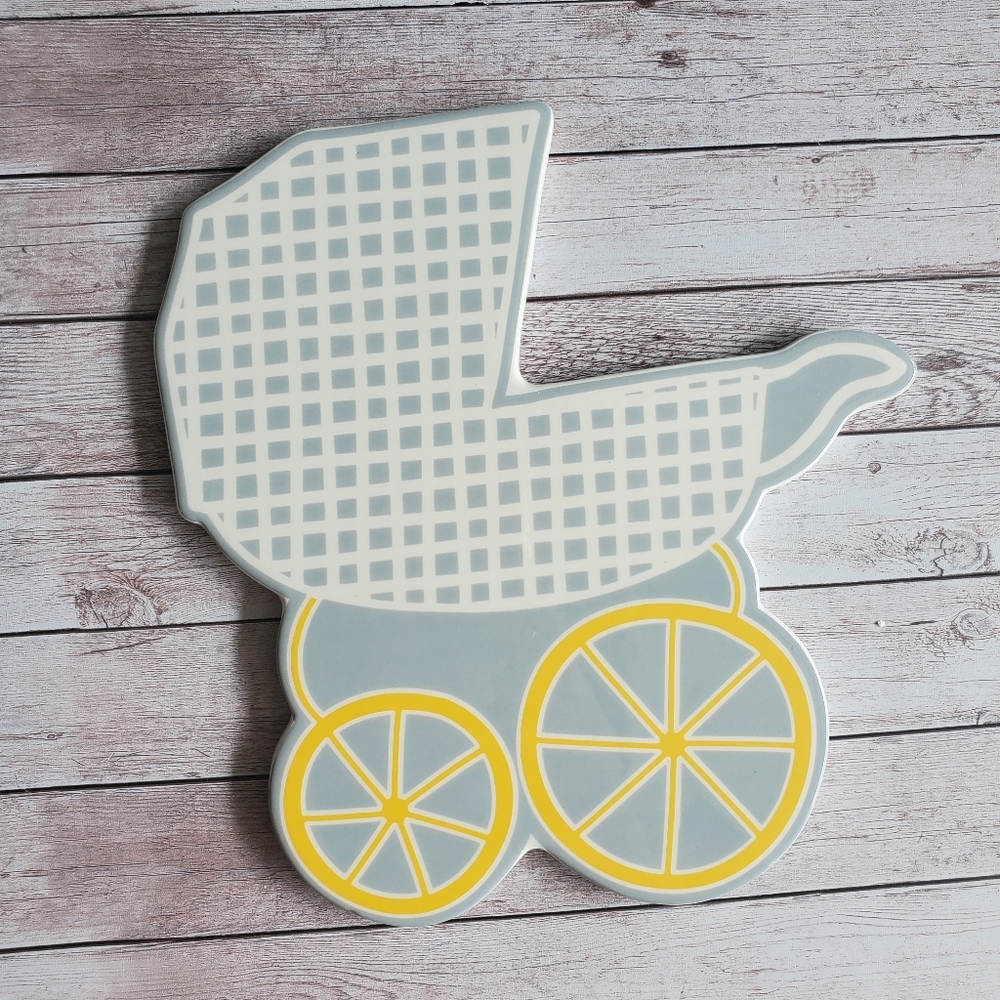 NWT Coton Colors Happy Everything BIG Baby Carriage Attachment